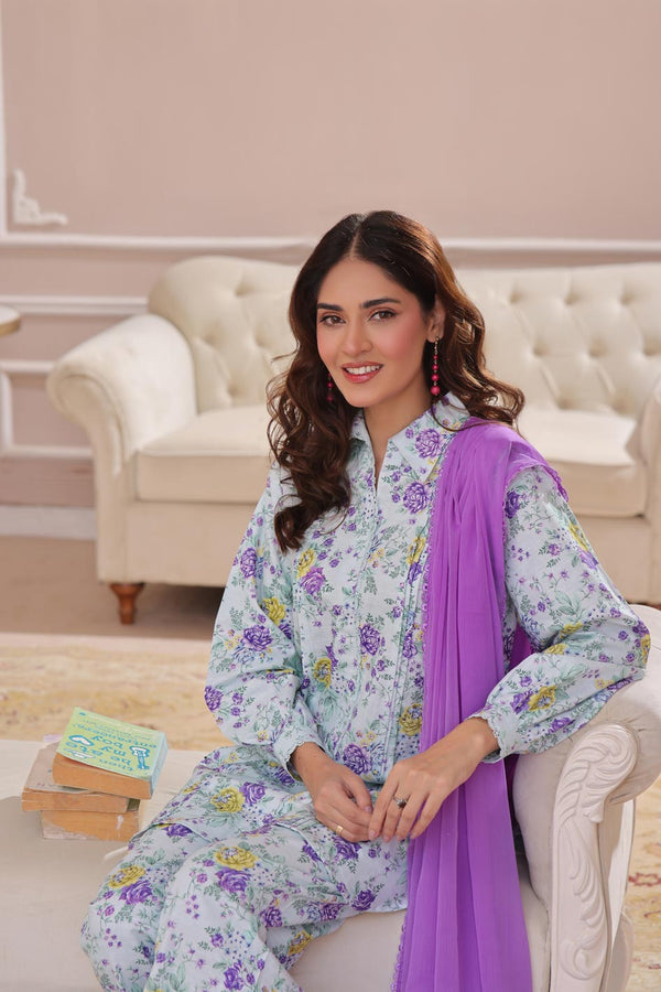 Zavya | Khaddar | 3 Piece