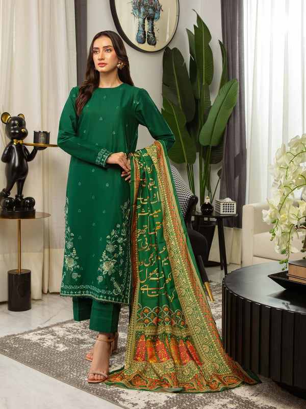 Yaqeen Odhni (Green)