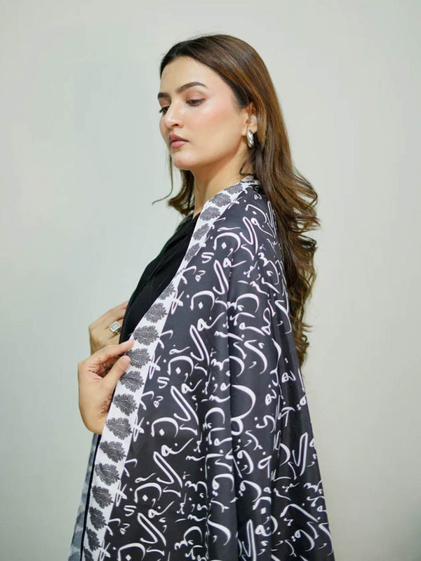 Be Qaida Stole (Black)
