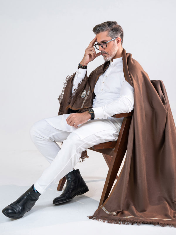 Deewana Shawl | Choco Brown