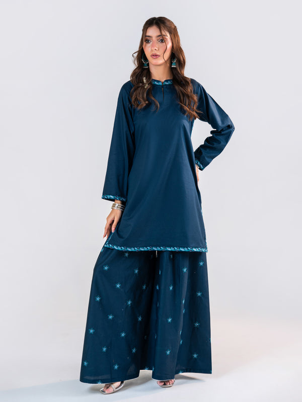 Twinkle Gharara | Co-Ord Set | Blue