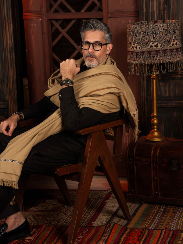 Deewana Shawl | Camel