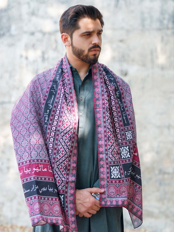 Sindhi Ajrak Stole