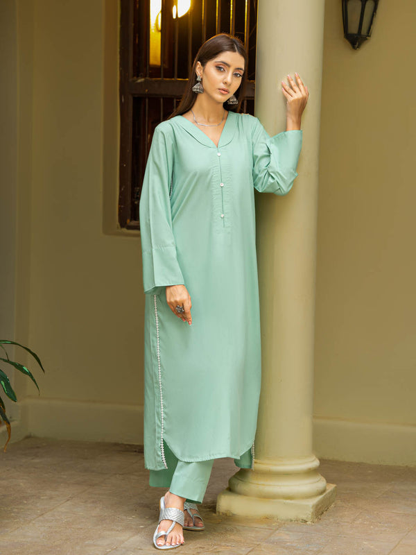 Saath | Co-Ord Set | Ice Green