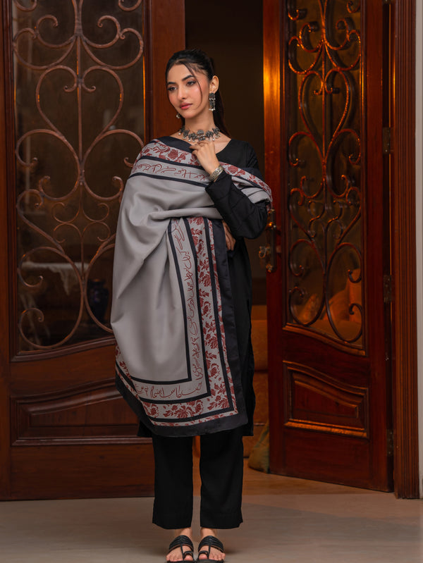 Chahat Odhni (Grey)