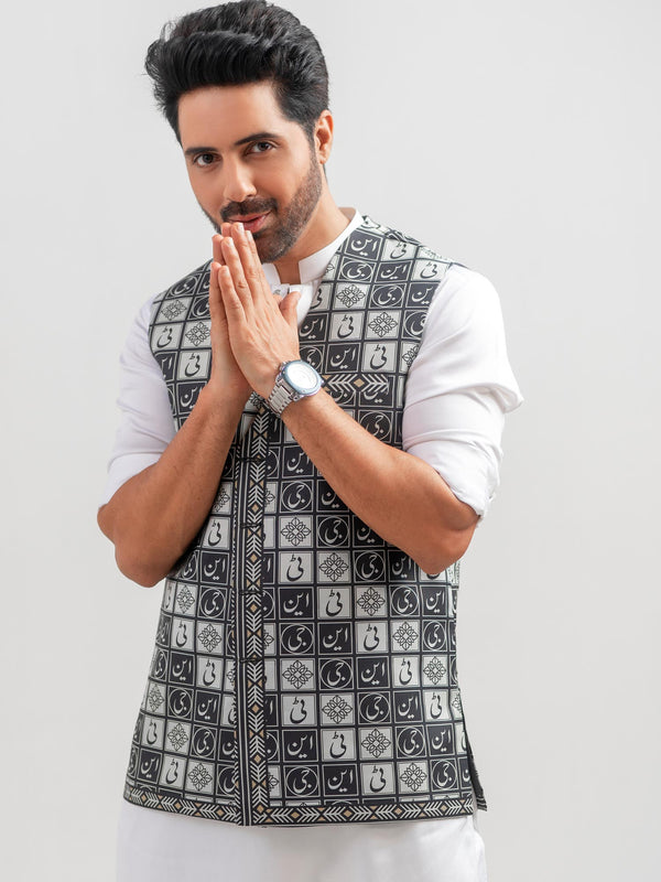 Huzoor Waistcoat (Crystal Green)