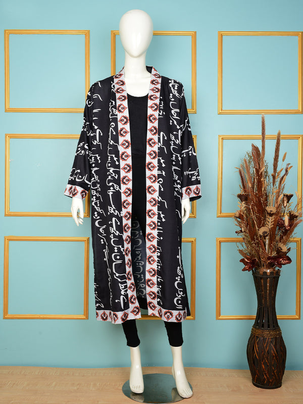 Tasveer e Jahan Shrug (Black)