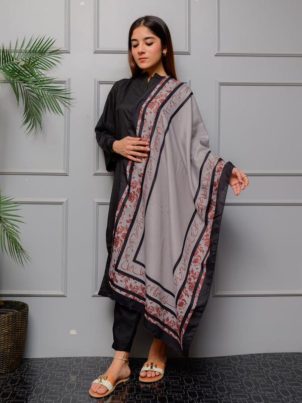 Chahat Odhni (Grey)
