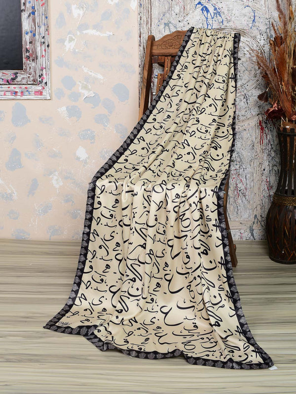 Be Qaida Silk Dupatta (Skin)